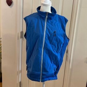 Men's Blue Nudown Inflatable Softshell Vest